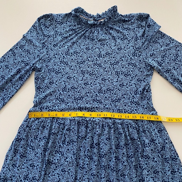 Boden Clara Jersey Dress Frost Blue Size 12 - Picture 13 of 15